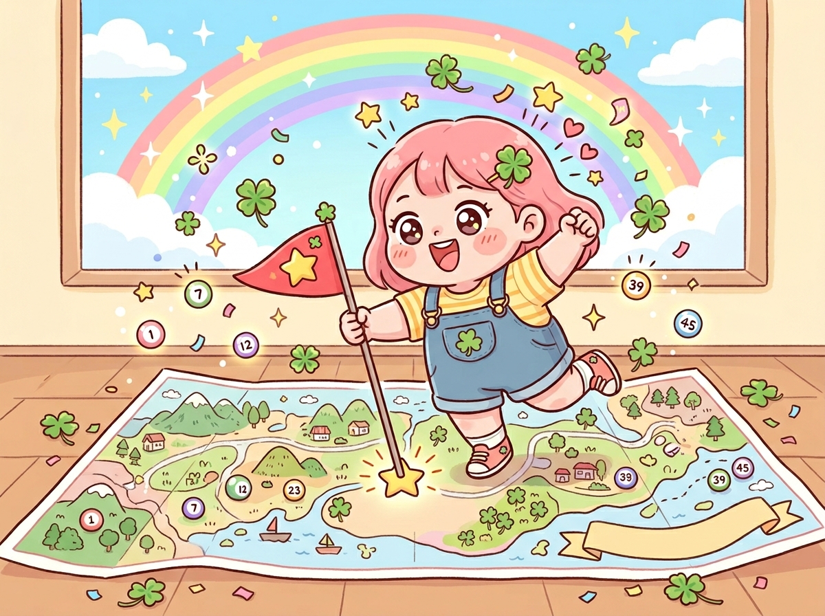 2026년 로또 신흥 명당을 지도에서 찾는 캐릭터