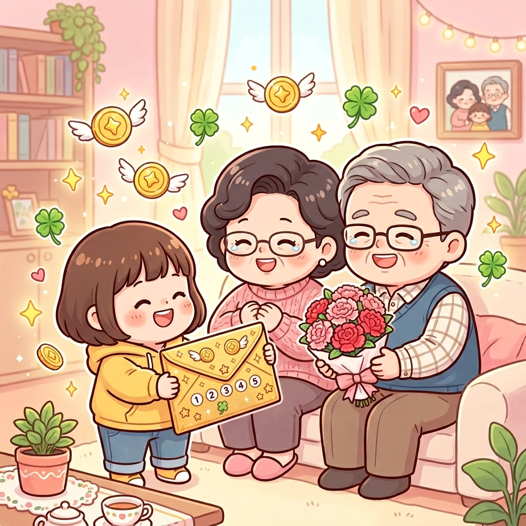 5월 가정의 달 로또 1등 당첨! 가족에게 세금 폭탄 없이 당첨금 증여하는 완벽 가이드